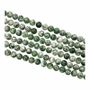 Jewelry - Green jade A 8mm pearls on string - ARABESK