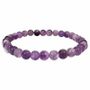 Bracelets - Bracelet Amethyst banded A pearls 6-7mm - ARABESK