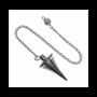 Jewelry - Black Metal Twisted Pendulum - ARABESK