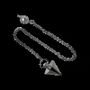 Bijoux - Pendule Conique métal noir - ARABESK