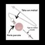 Jewelry - Pendulum Sphere White Moonstone Peristerite 4cm - ARABESK