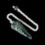 Bijoux - Pendule Malachite conique 6 faces - ARABESK