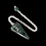 Bijoux - Pendule Malachite conique 6 faces - ARABESK