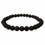 Bracelets - Jet A bracelet 6mm - ARABESK