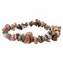 Bracelets - Rhodonite chips bracelet 18cm - ARABESK