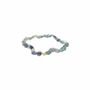 Bracelets - Bracelet Fluorite multicolore A pierres roulées - ARABESK