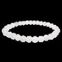 Bracelets - Bracelet Jade Blanc A perles 6mm - ARABESK