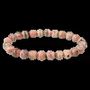 Bracelets - Argentine Rhodochrosite bracelet A 7.5-8.5mm beads - ARABESK