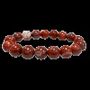 Bracelets - Bracelet Jaspe Rouge perles 12mm - ARABESK