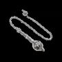 Bijoux - Pendule en laiton argenté - ARABESK