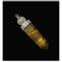 Jewelry - Tiger's eye and Rock Crystal healing wand Pendant 7cm - ARABESK