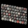 Bijoux - Jaspe héliotrope Bloodstone perles 8mm sur fil 40cm - ARABESK