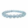 Bracelets - Blue Topaz Bracelet AAA beads 8-9mm - ARABESK