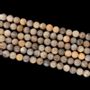 Bijoux - Pierre de Lune Noire A perles 8mm sur fil 40cm - ARABESK
