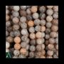 Bijoux - Pierre de Lune Noire A perles 8mm sur fil 40cm - ARABESK