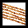 Jewelry - Orange Aventurine A 6mm pearls on string - ARABESK