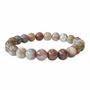 Bracelets - Agate Feather 8mm pearls Bracelet - ARABESK