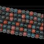 Jewelry - Bloodstone heliotrope jasper 10mm pearls on string - ARABESK