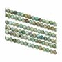 Bijoux - Chrysocolle A perles 6-7mm sur fil 40cm - ARABESK