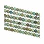 Jewelry - Chrysocolla A beads 8-9mm on 40cm wire - ARABESK