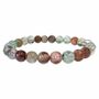 Bracelets - Cristal de Roche Rutile Multicolore perles A 8mm - ARABESK