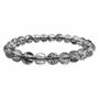 Bracelets - Bracelet Cristal de roche Tourmaline AAA perles 8m - ARABESK