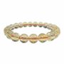 Bracelets - Natural Citrine AA 8mm pearls Bracelet - ARABESK