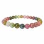 Bracelets - AAA grade multicolor Turmaline 6.5-7mm pearls bracelet - ARABESK