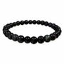 Bracelets - Bracelet perles Obsidienne Œil Céleste A 6mm - ARABESK