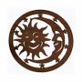 Lampes sans fil - Panneau aimanté en bois Soleil et Lune - ARABESK