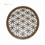 Lampes sans fil - Panneau aimanté en bois Fleur de vie - ARABESK