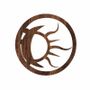 Wireless lamps - Sun and Moon wooden sign - ARABESK