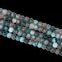 Jewelry - Blue Apatite beads 5.5-6mm on 40cm wire - ARABESK
