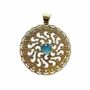 Bijoux - Pendentif en bronze avec pierre semi-précieuse - ARABESK