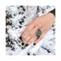 Bijoux - Bague double Tourmaline - ARABESK