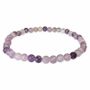 Bracelets - Bracelet Lepidolite A perles 4mm - ARABESK