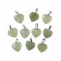 Jewelry - Chinese Jade Heart Pendant 20mm x10 - ARABESK