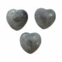 Bijoux - Coeur en Labradorite 30mm x 3 - ARABESK