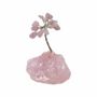 Bijoux - Arbre de Vie Quartz Rose sur Druse 8cm - ARABESK