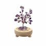 Bijoux - Arbre de Vie Amethyste sous dôme avec la boîte - ARABESK