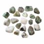 Jewelry - Dioptase on Quartz AB tumbled stones 250g - ARABESK