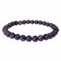 Bracelets - Bracelet Charoïte Chauffée perles 6mm - ARABESK