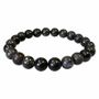 Bracelets - Bracelet Black Opal beads 8-9mm - ARABESK