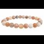 Bracelets - Multicolor Moonstone Bracelet A beads 8-8.5mm - ARABESK
