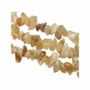 Bijoux - Citrine Chauffée Pierres Brutes 13-20mm sur fil 40cm - ARABESK