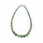 Bijoux - Aventurine Verte A Collier Chute Perles 6-14mm 45cm - ARABESK