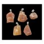 Jewelry - Orange Aventurine Rough Stone Pendant A x5 - ARABESK