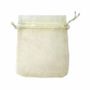 Bijoux - Sacs en Organza 7x9cm Beige (Lot de 100 pièces) - ARABESK