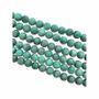 Bijoux - Malachite perles mates 6-7mm sur fil 40cm - ARABESK