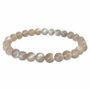 Bracelets - Gray Moonstone Bracelet AAA beads 6mm - ARABESK